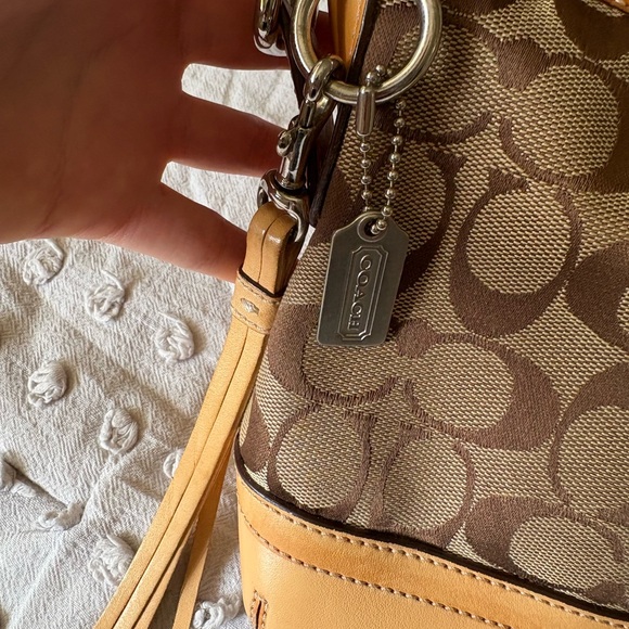 Coach East West Duffle Shoulder Bag - Picture 4 of 9